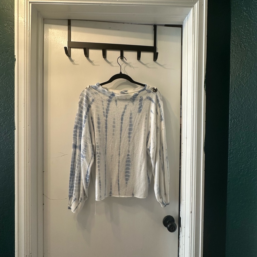 Vintage Havana Blue and White Sweater